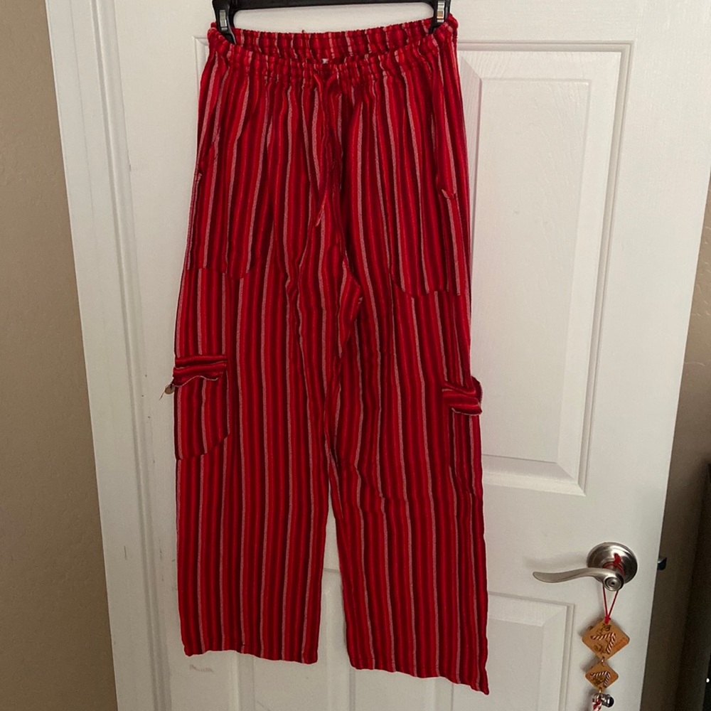 Stripped Flowey pants